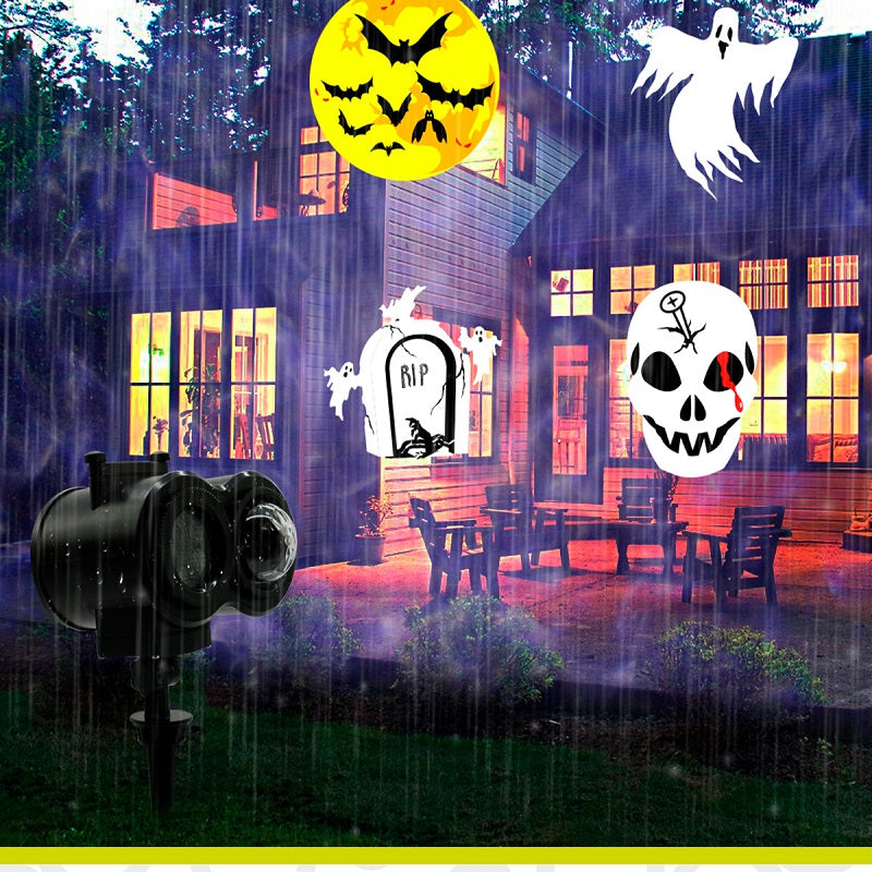 Proyector de Luz LED para Navidad y Halloween