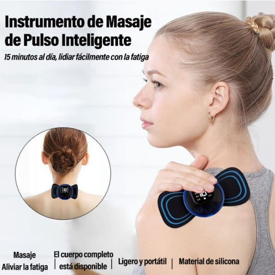 Masajeador Cervical Eléctrico para Cuello y Hombros